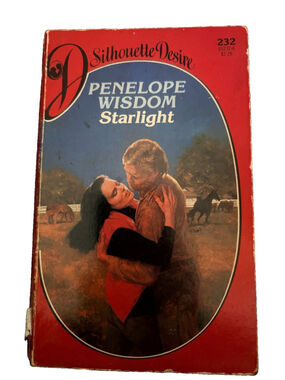 Starlight Penelope Wisdom Silhouette Desire 232 Vintage Romance Paperback 1985